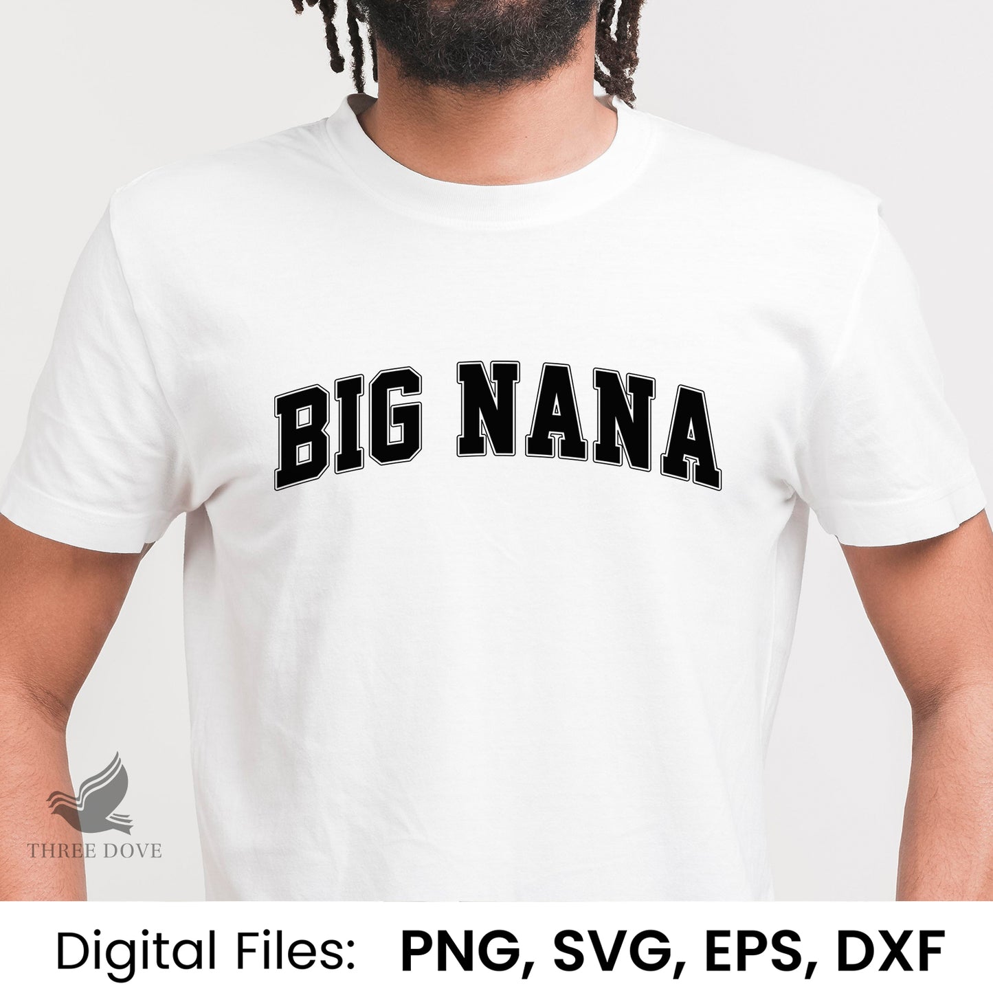 retro big nana varsity svg