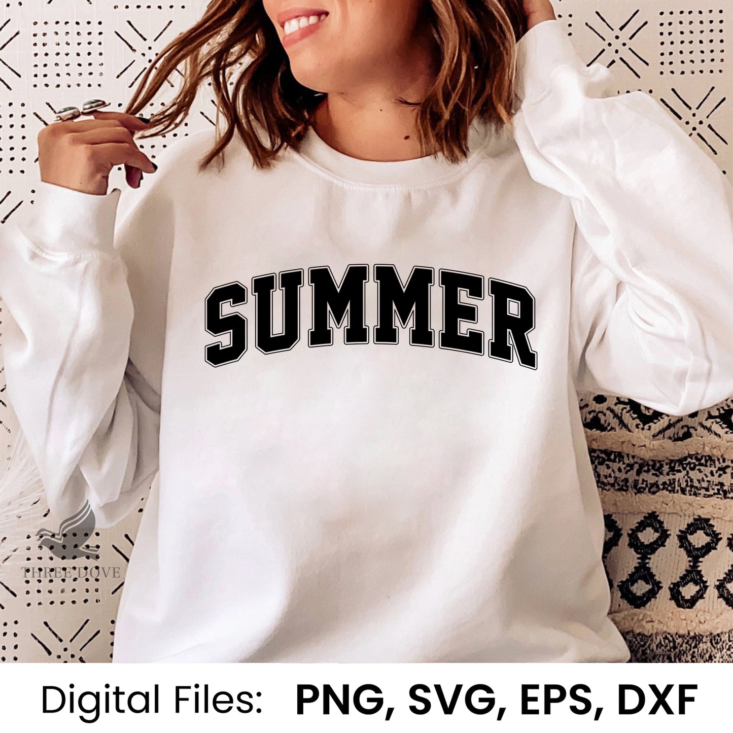 summer vibes varsity svg