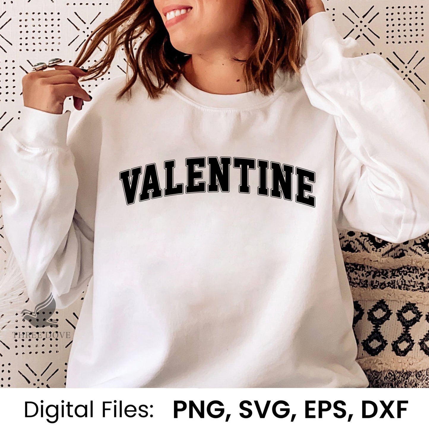 retro valentine varsity svg