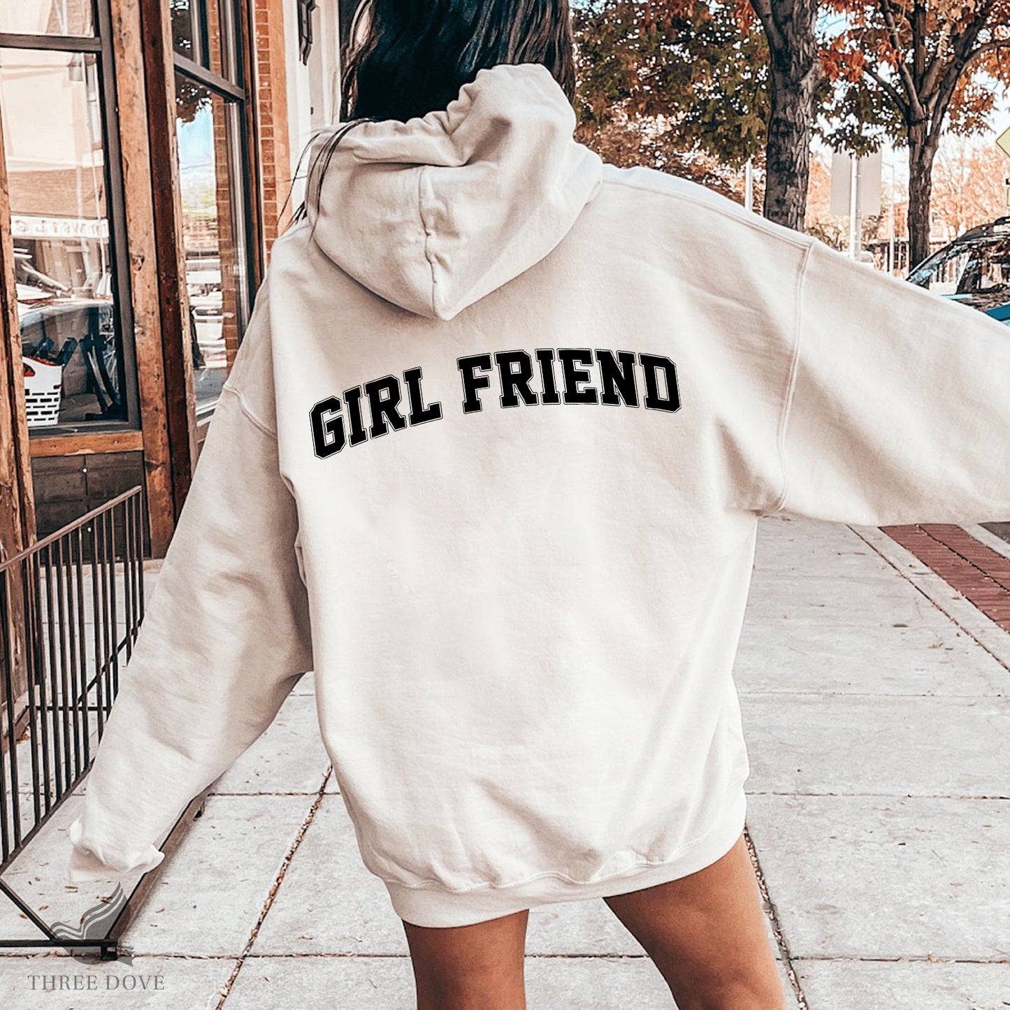 retro girl friend varsity svg