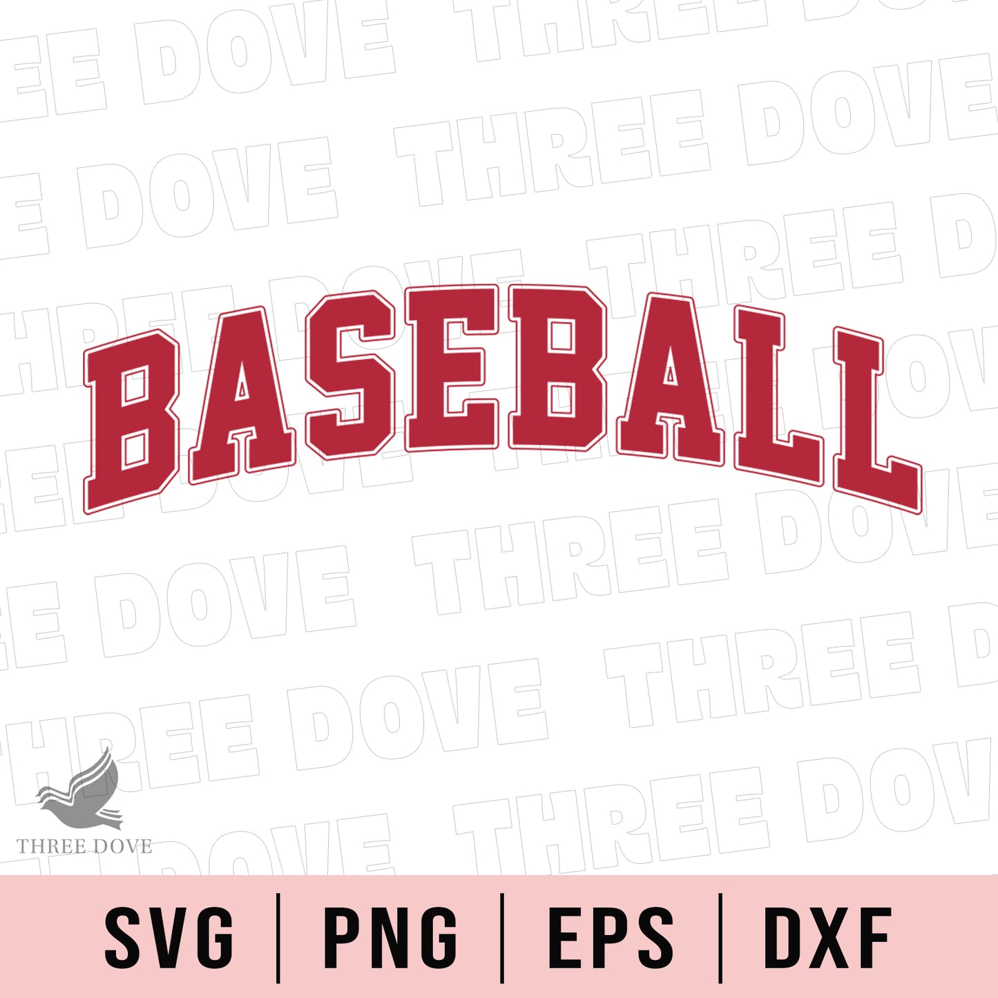 retro baseball varsity svg