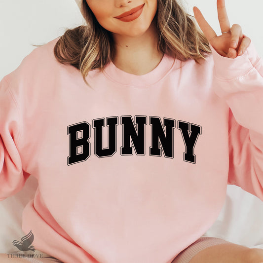 Retro Bunny Varsity SVG