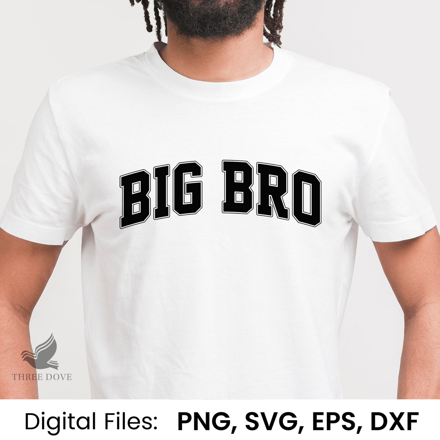 retro big bro varsity svg