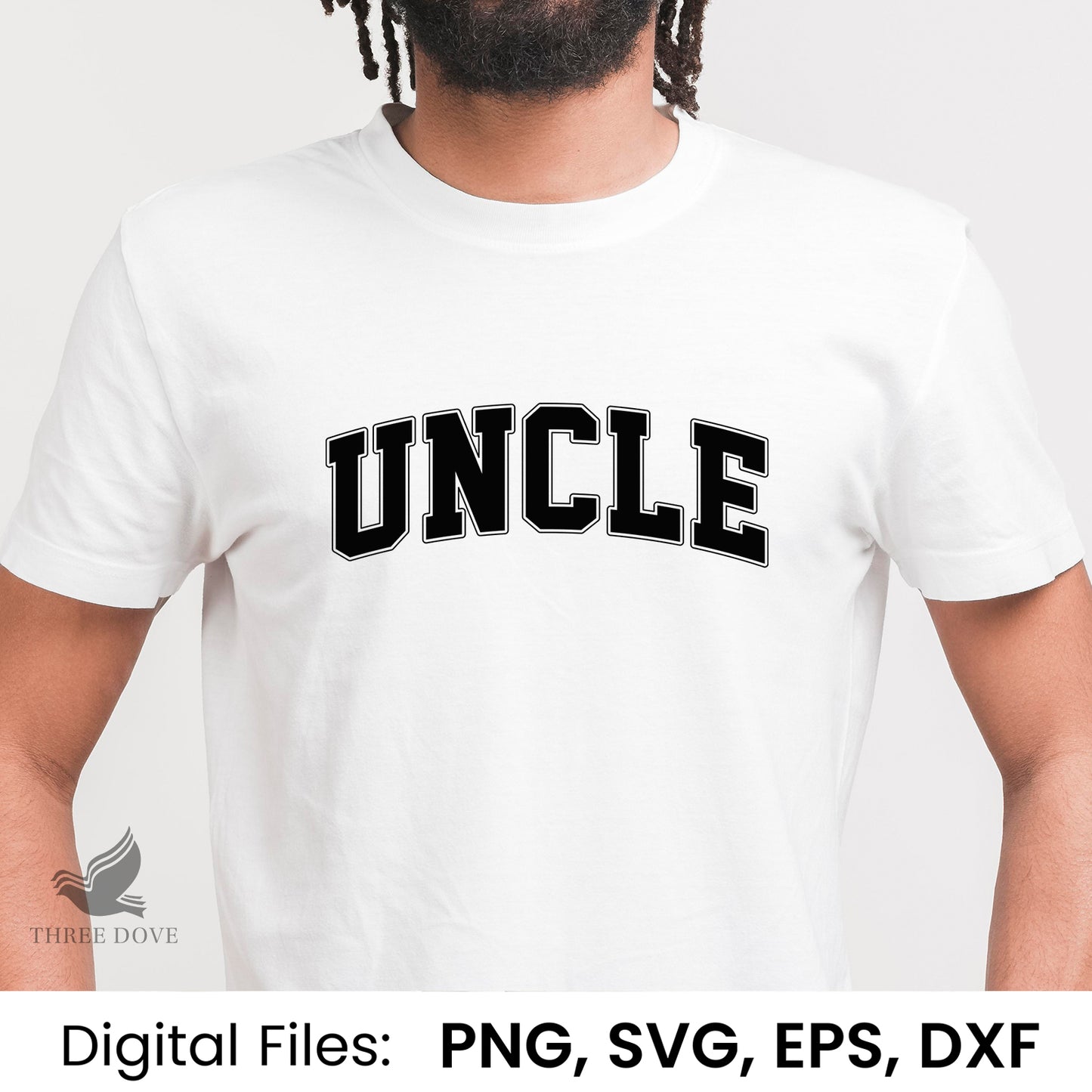 retro uncle varsity svg