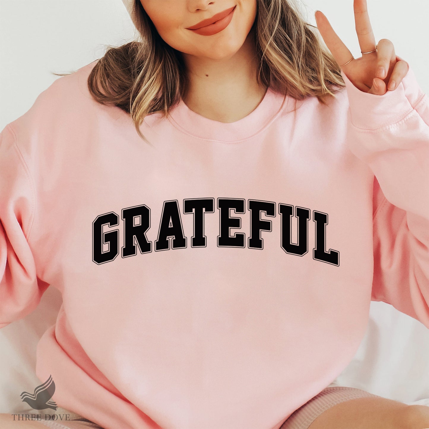 retro grateful varsity svg