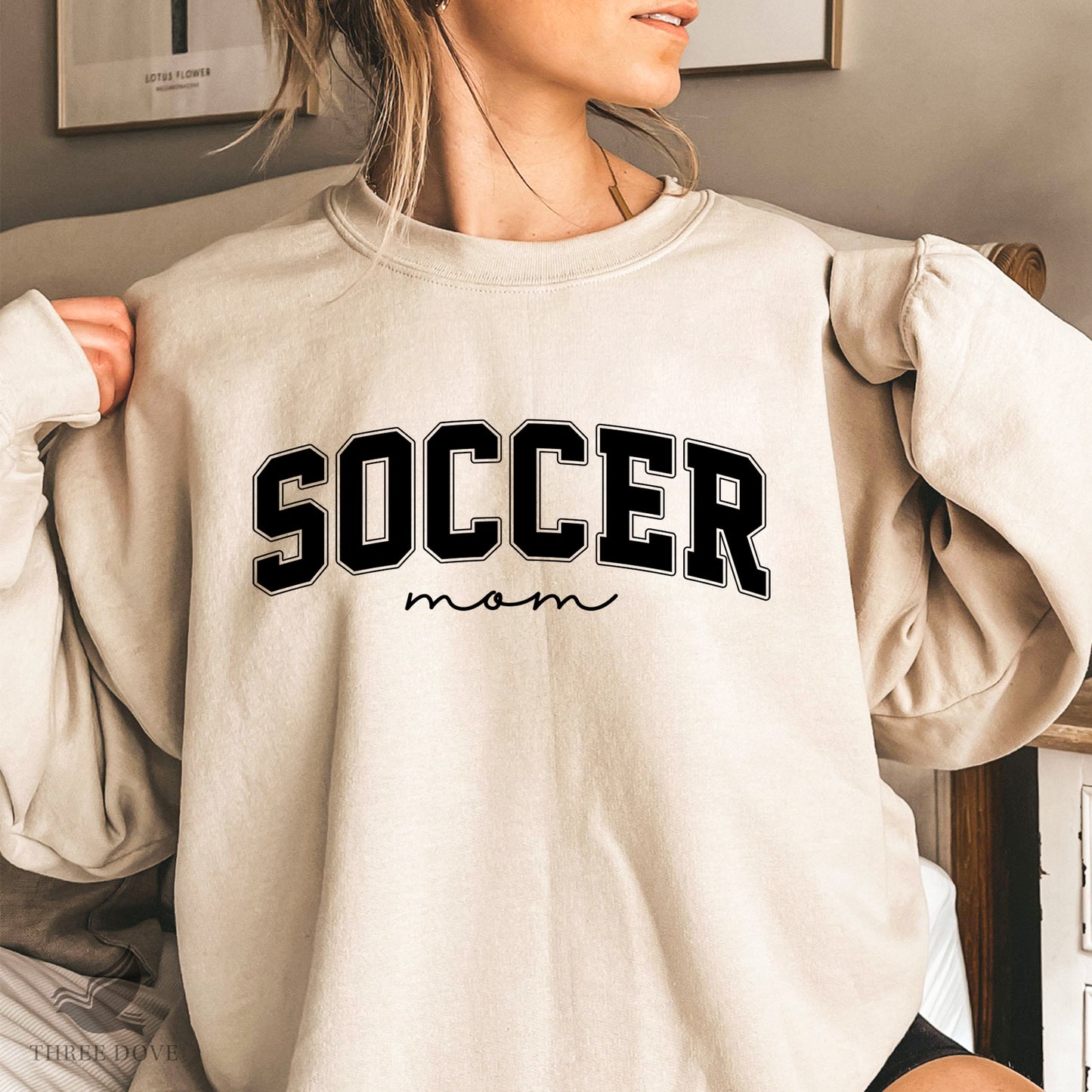 retro soccer mom varsity svg