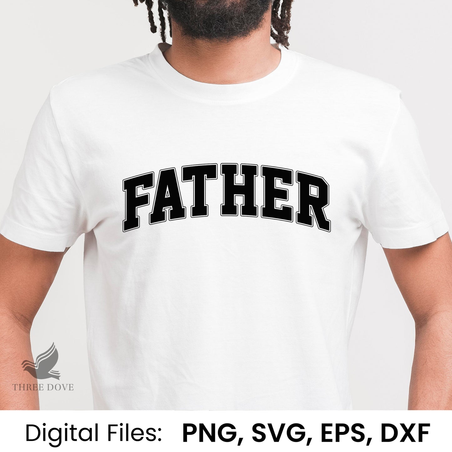 retro father varsity svg