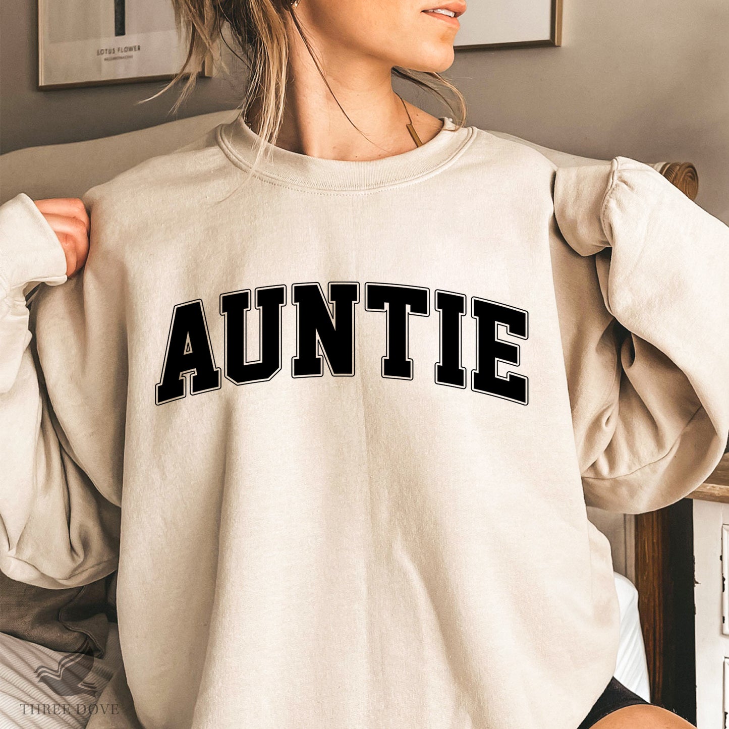 retro auntie varsity svg