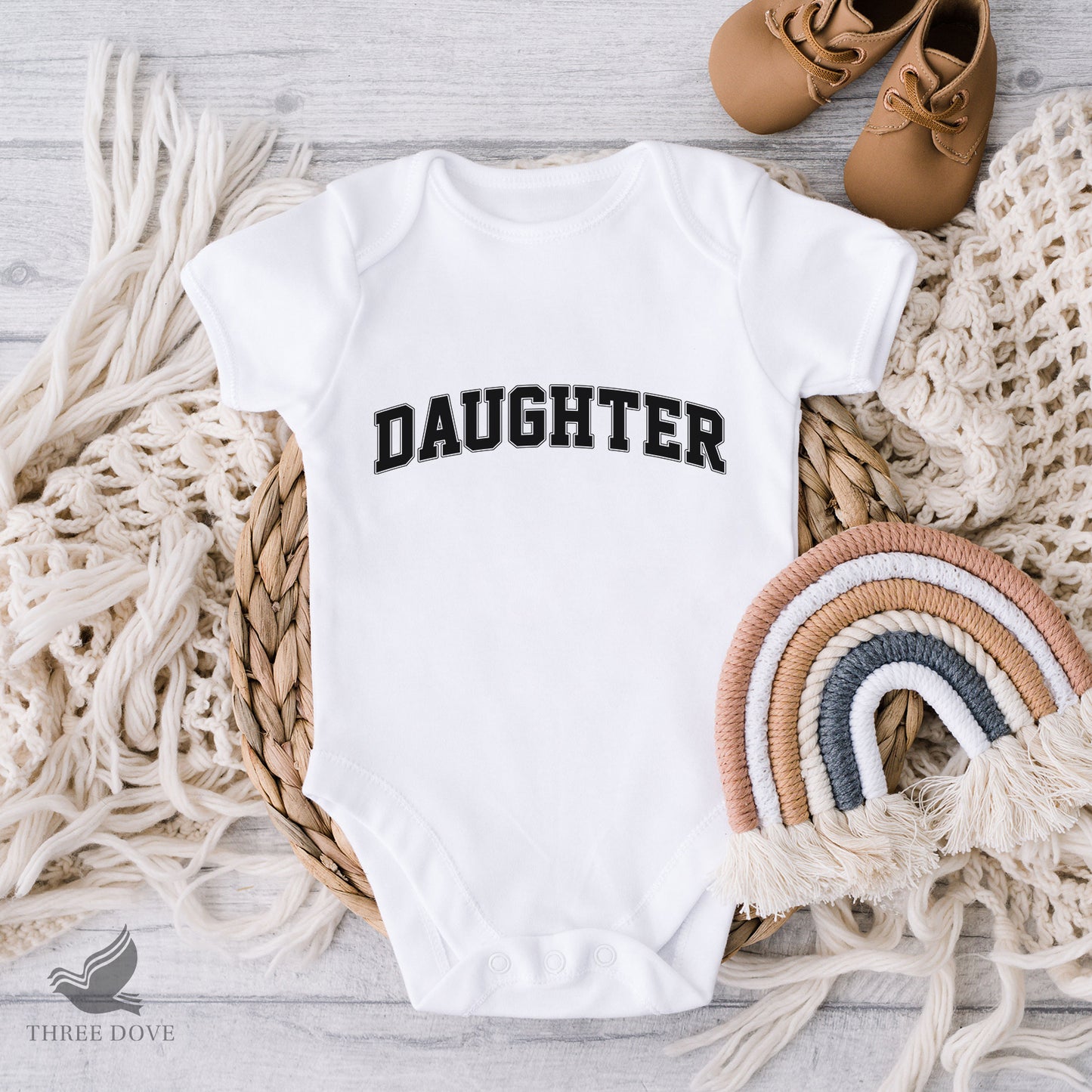 retro daughter varsity svg