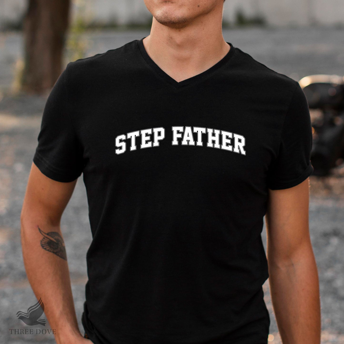 retro step father varsity svg