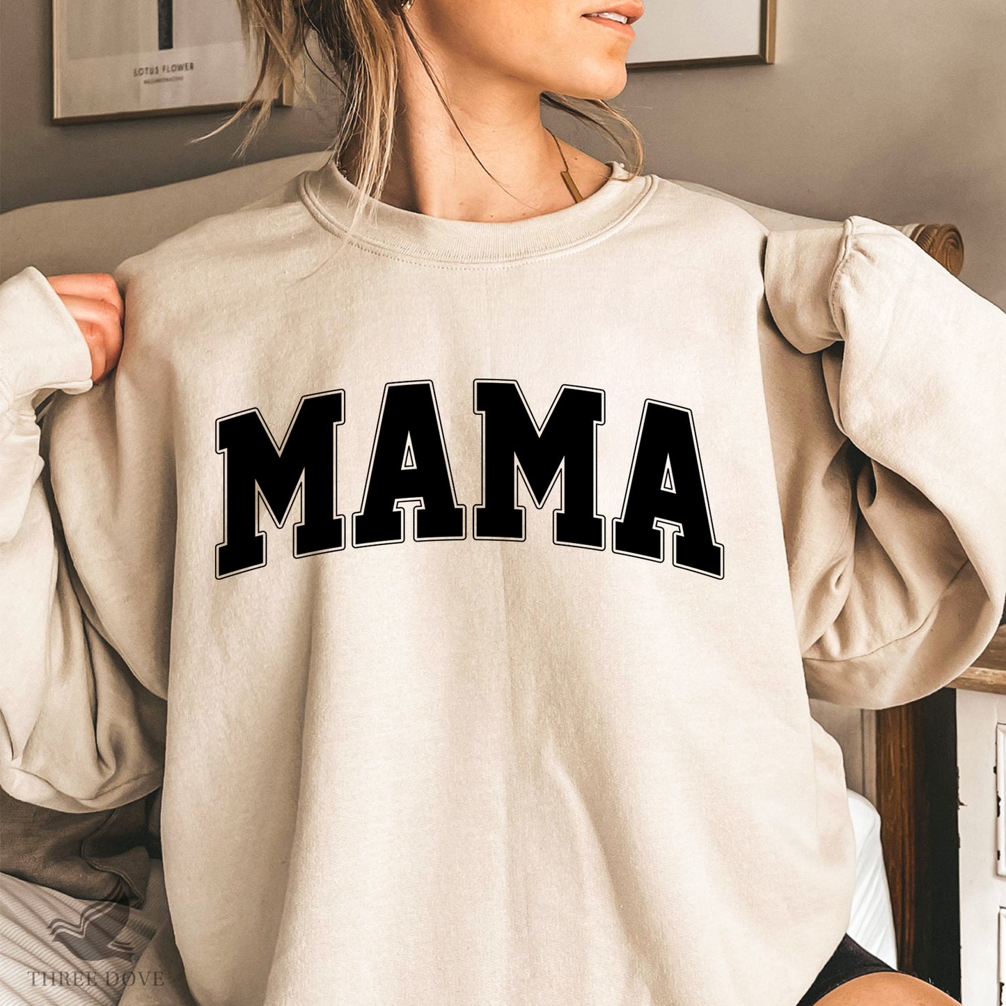 retro mama varsity svg