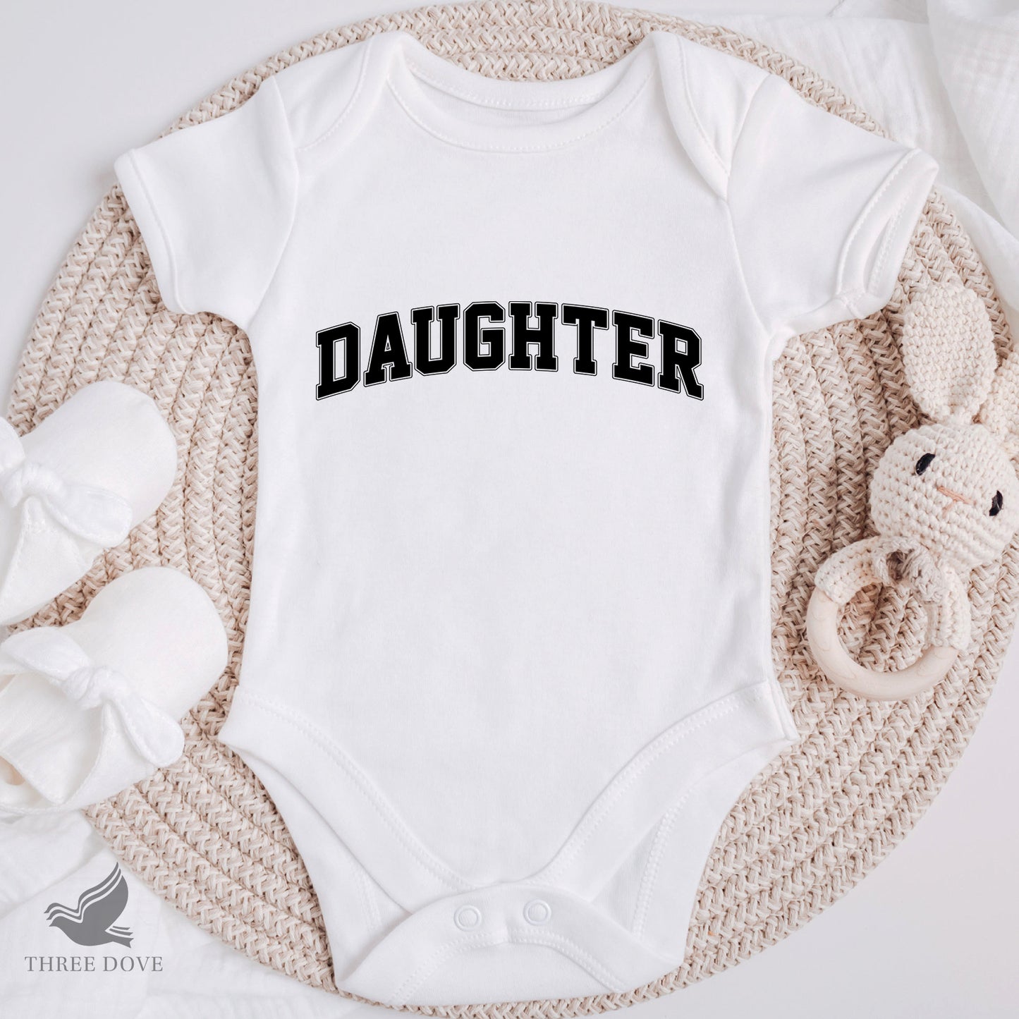 retro daughter varsity svg