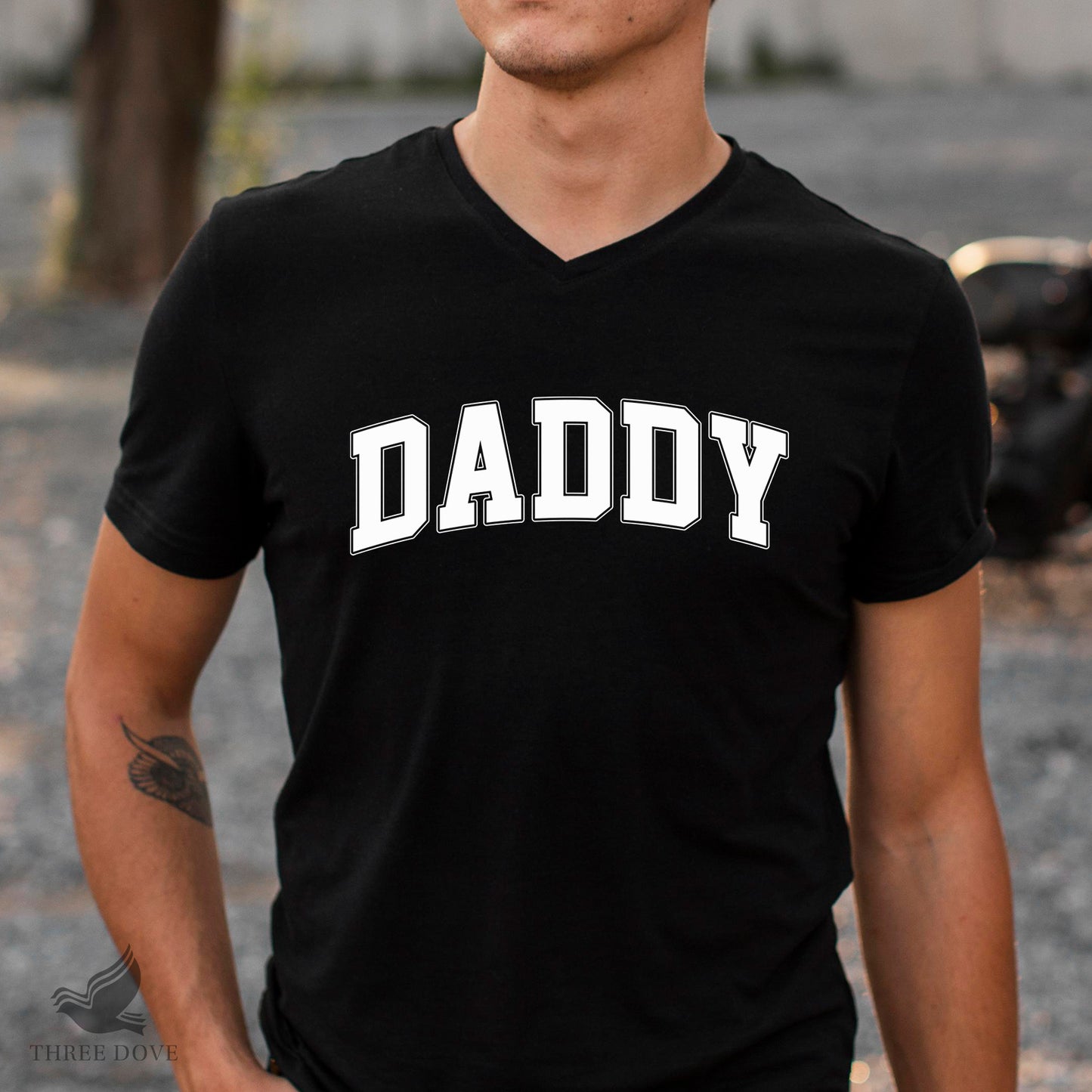 retro daddy varsity svg