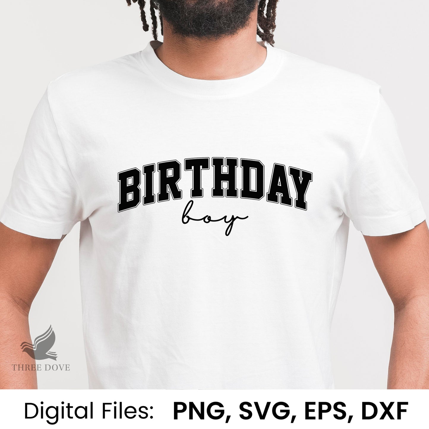 retro birthday boy varsity svg