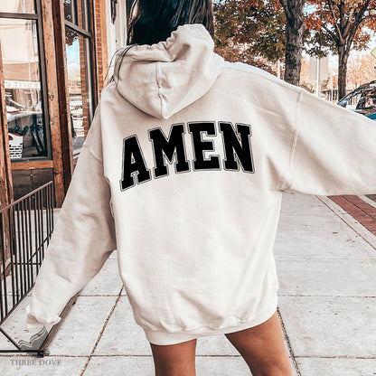 Retro Amen Varsity SVG