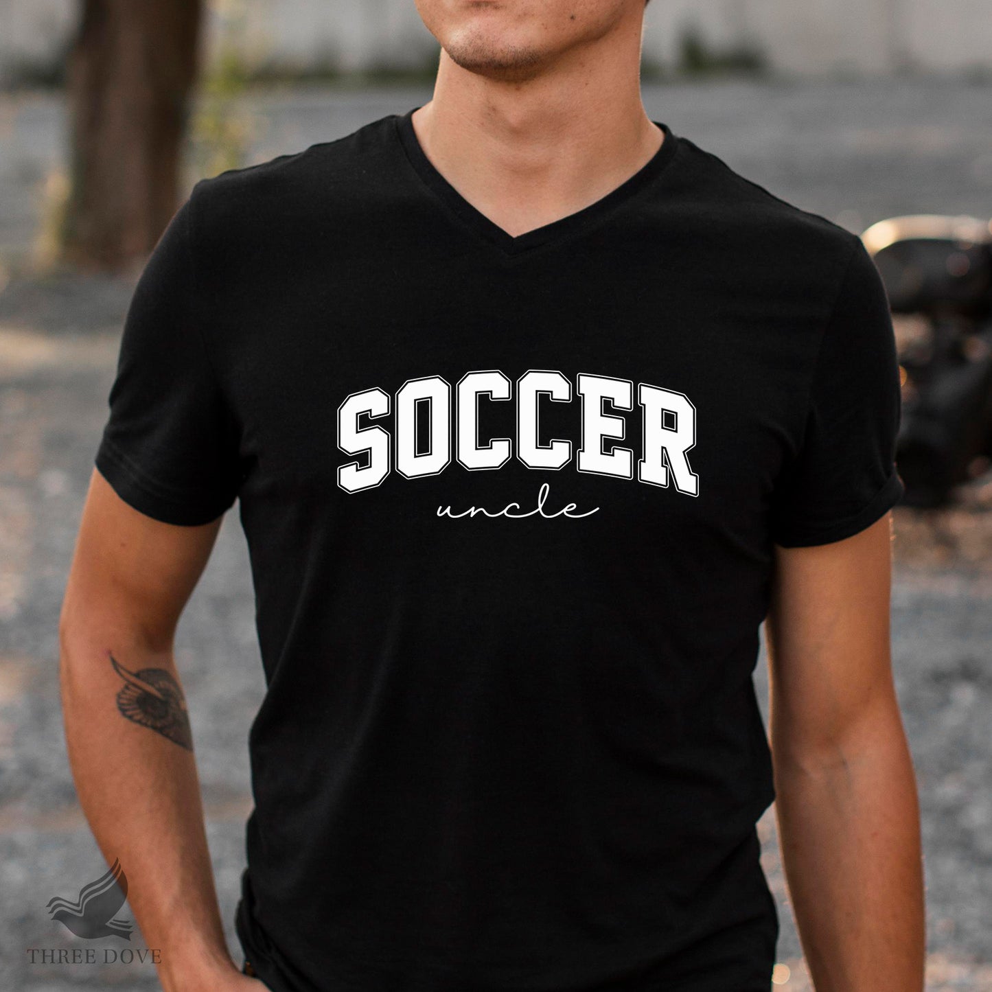 retro soccer uncle varsity svg