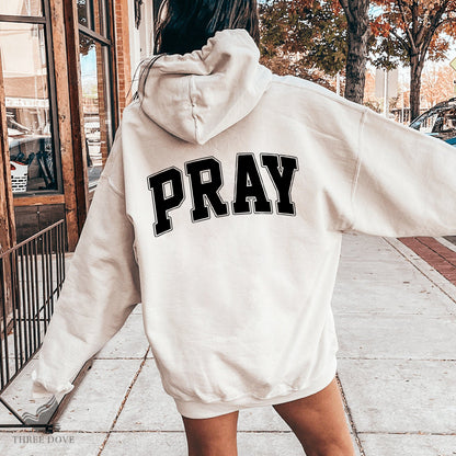 Retro Pray Varsity SVG