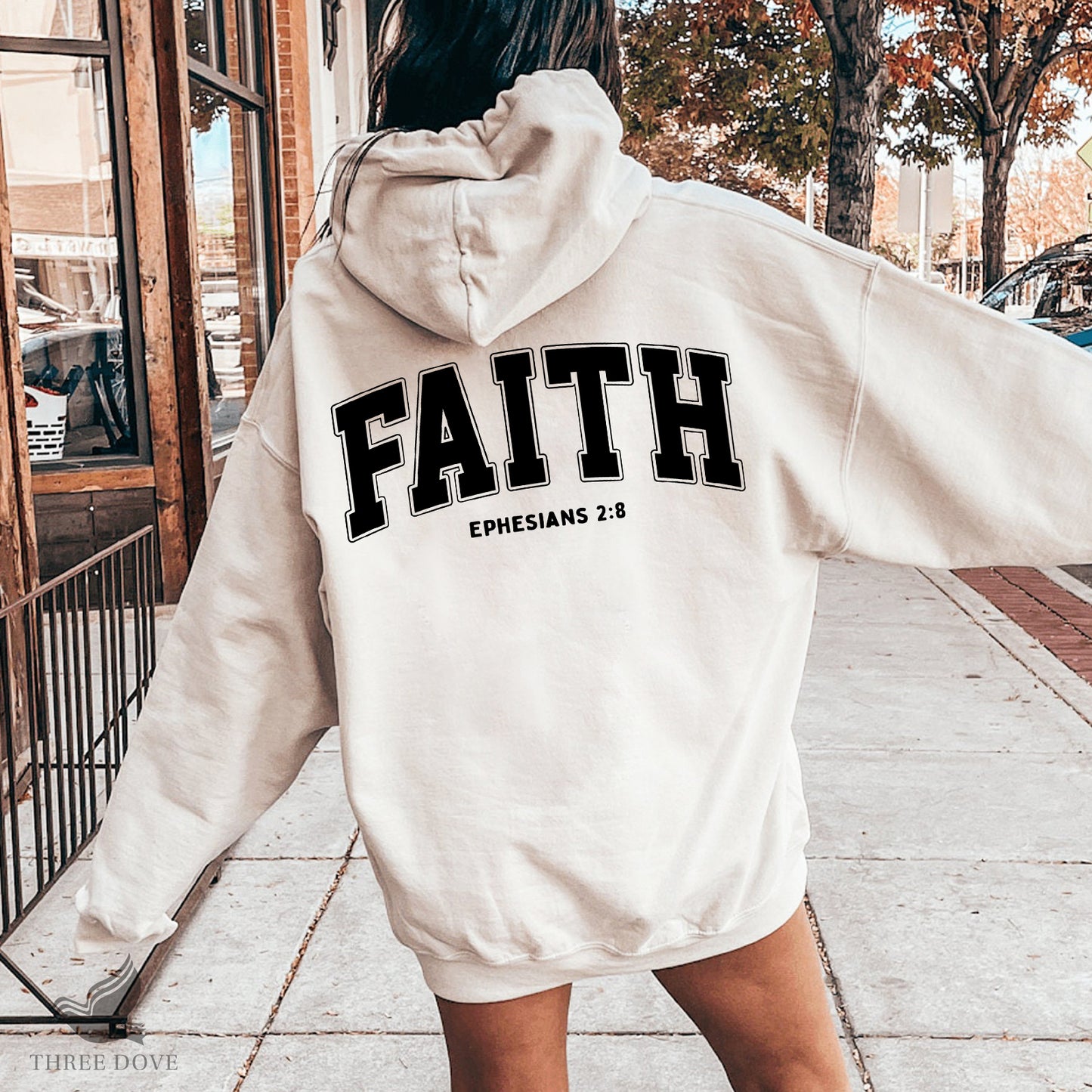 retro faith ephesians varsity svg