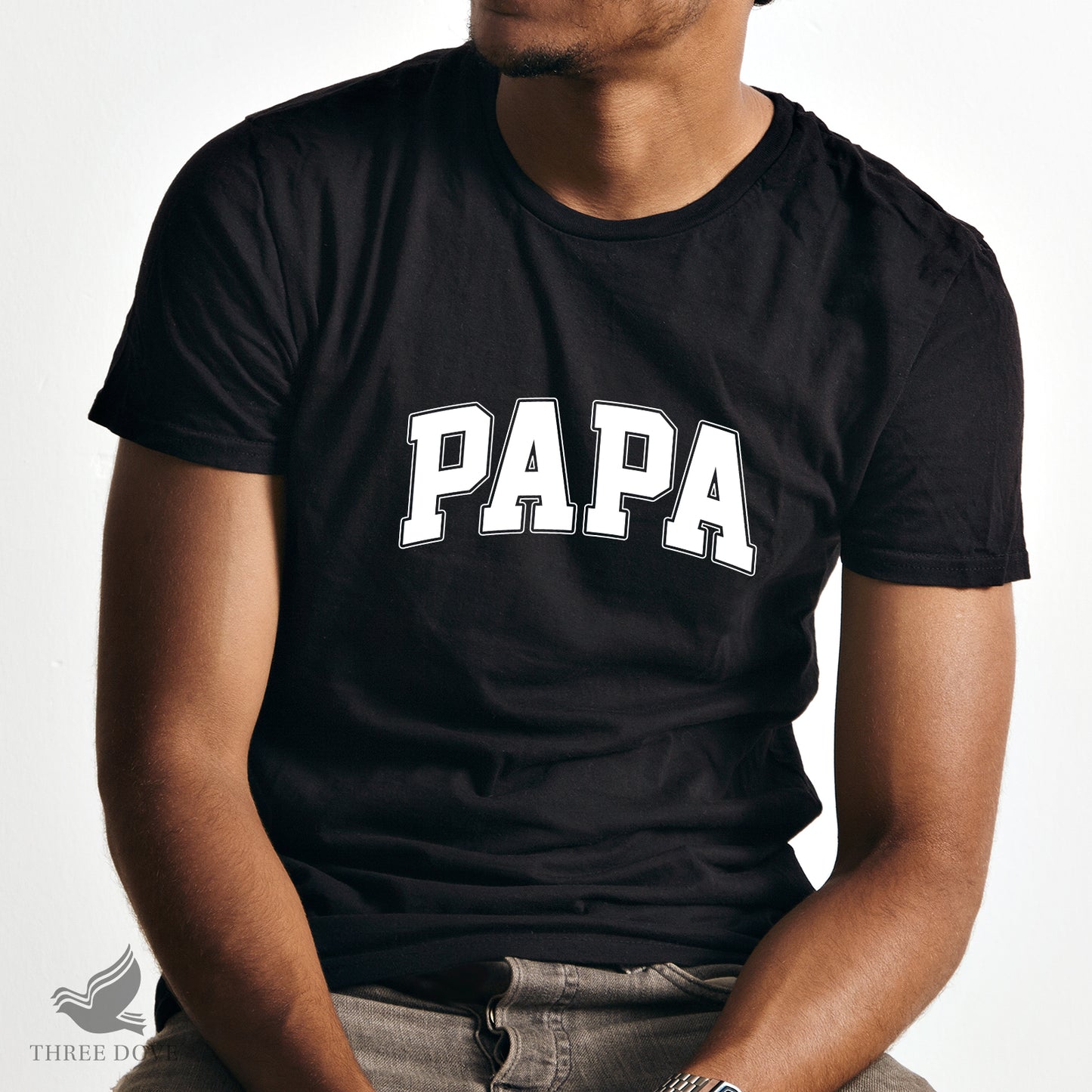 retro papa varsity svg