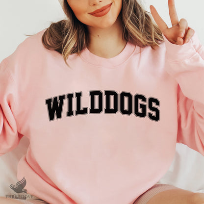 Retro Wilddogs Varsity SVG