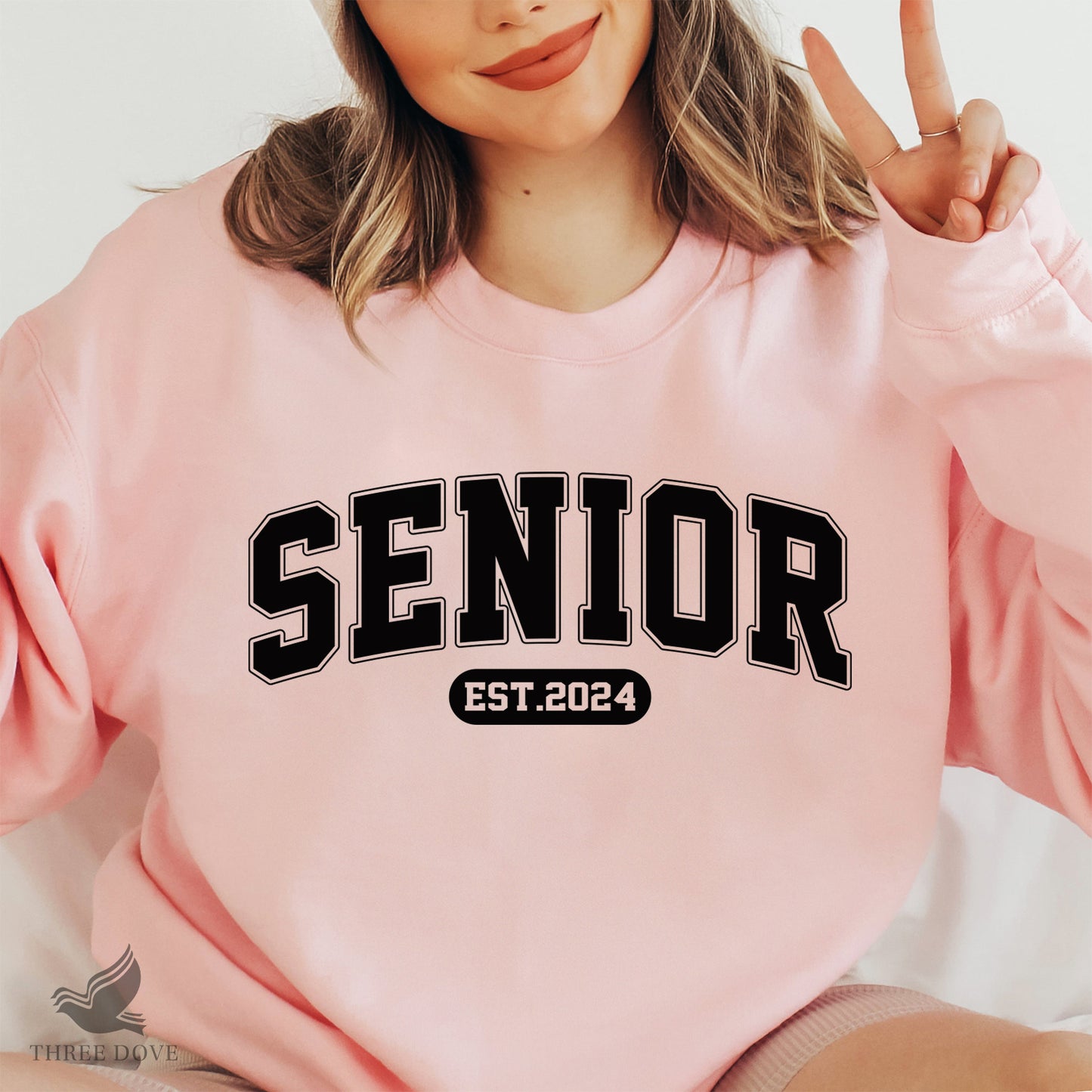 retro senior est.2024 varsity svg