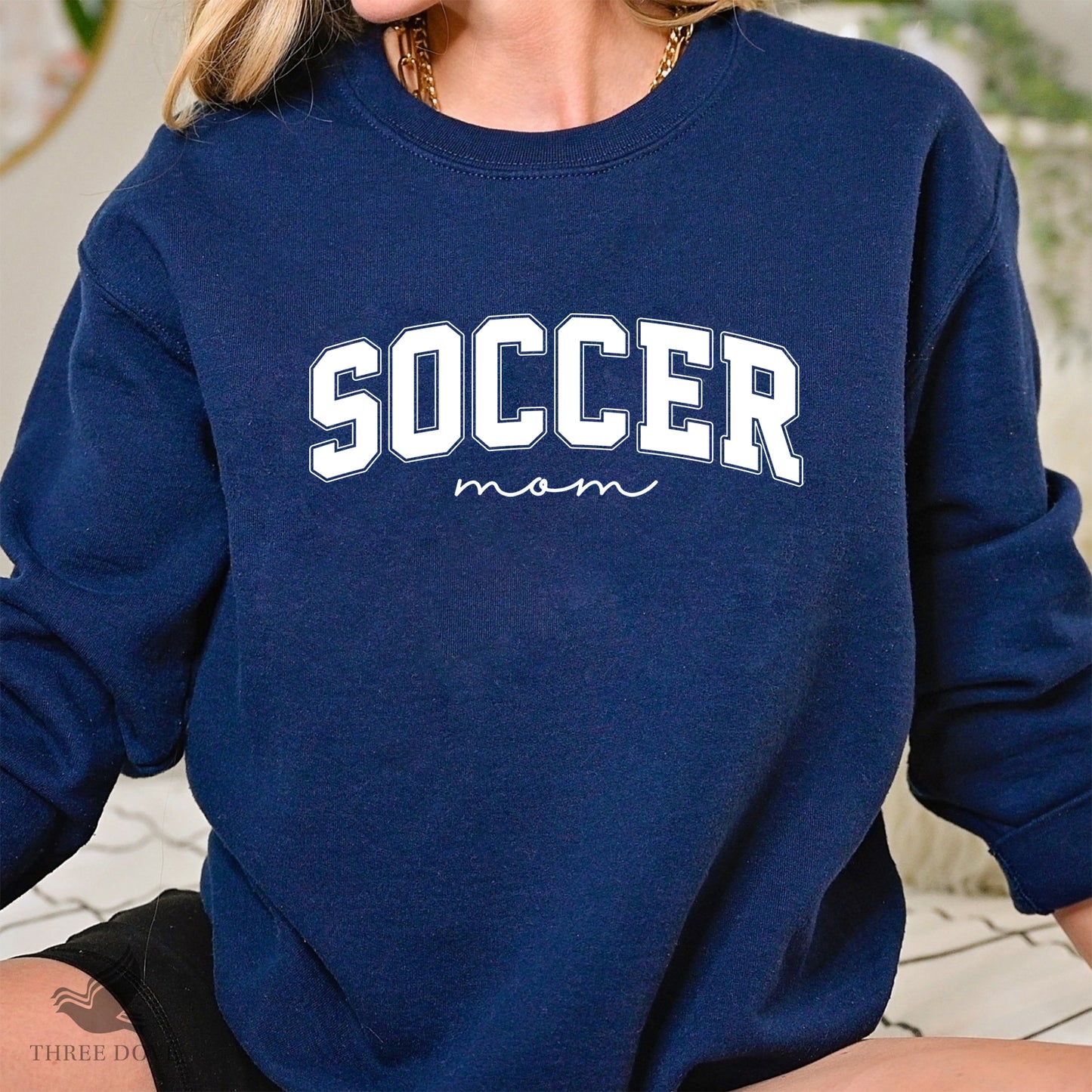 retro soccer mom varsity svg