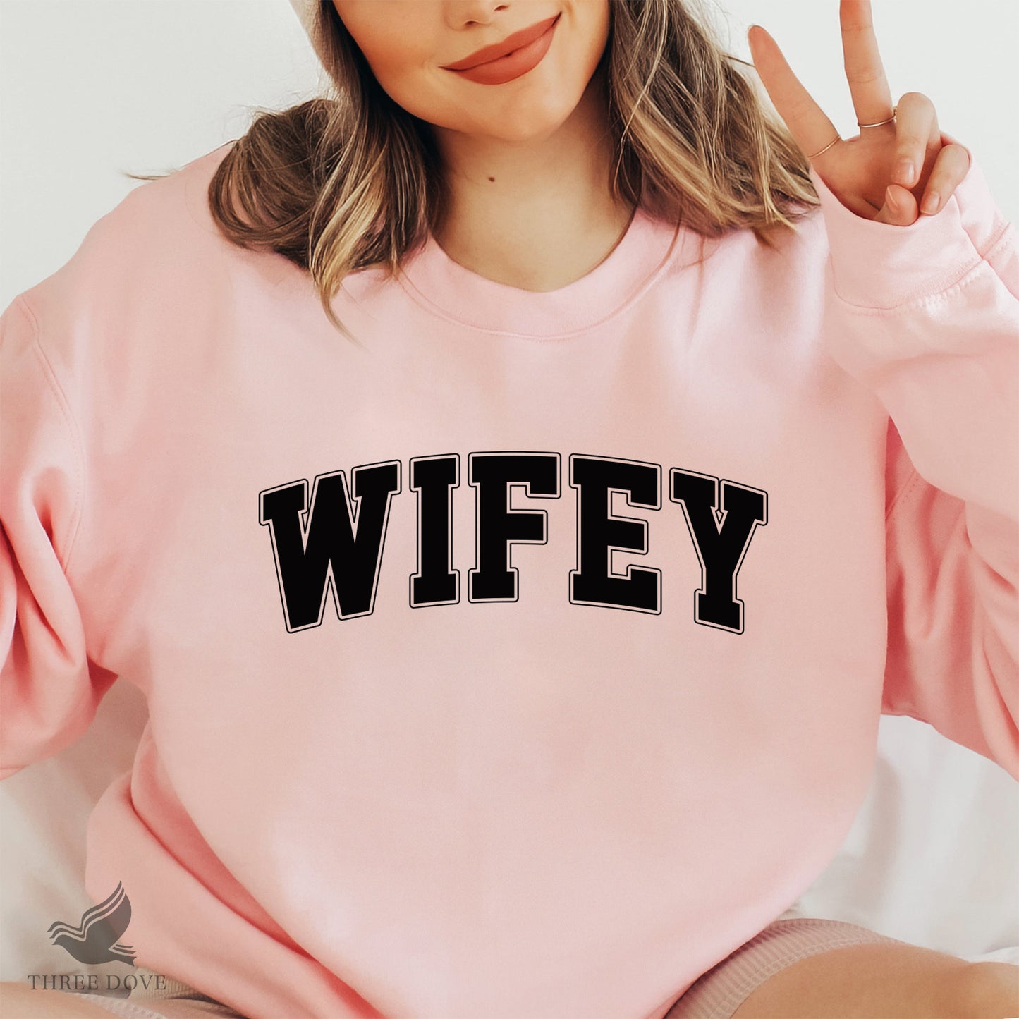 retro wifey varsity svg