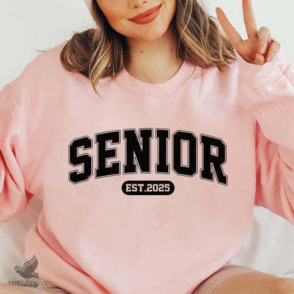 Retro Senior Est.2025 Varsity SVG