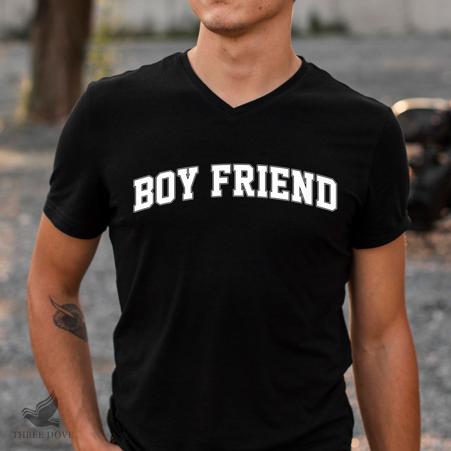 retro boy friend varsity svg