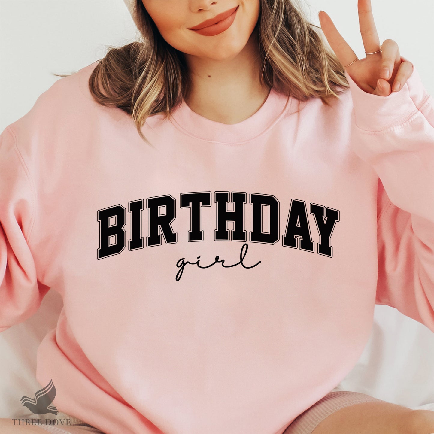 retro birthday girl varsity svg