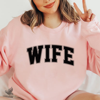 Retro Wife Varsity SVG