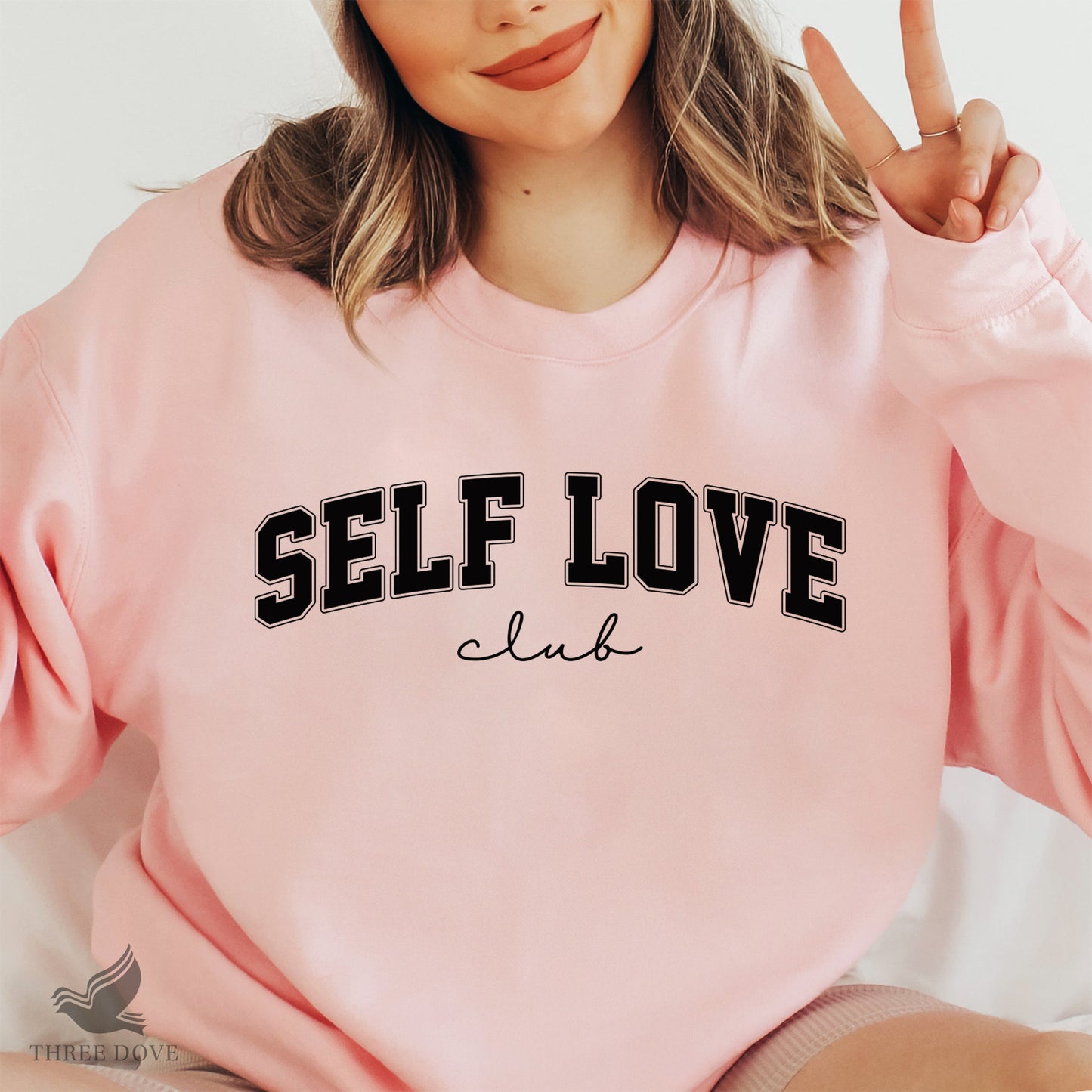 retro self love club varsity svg