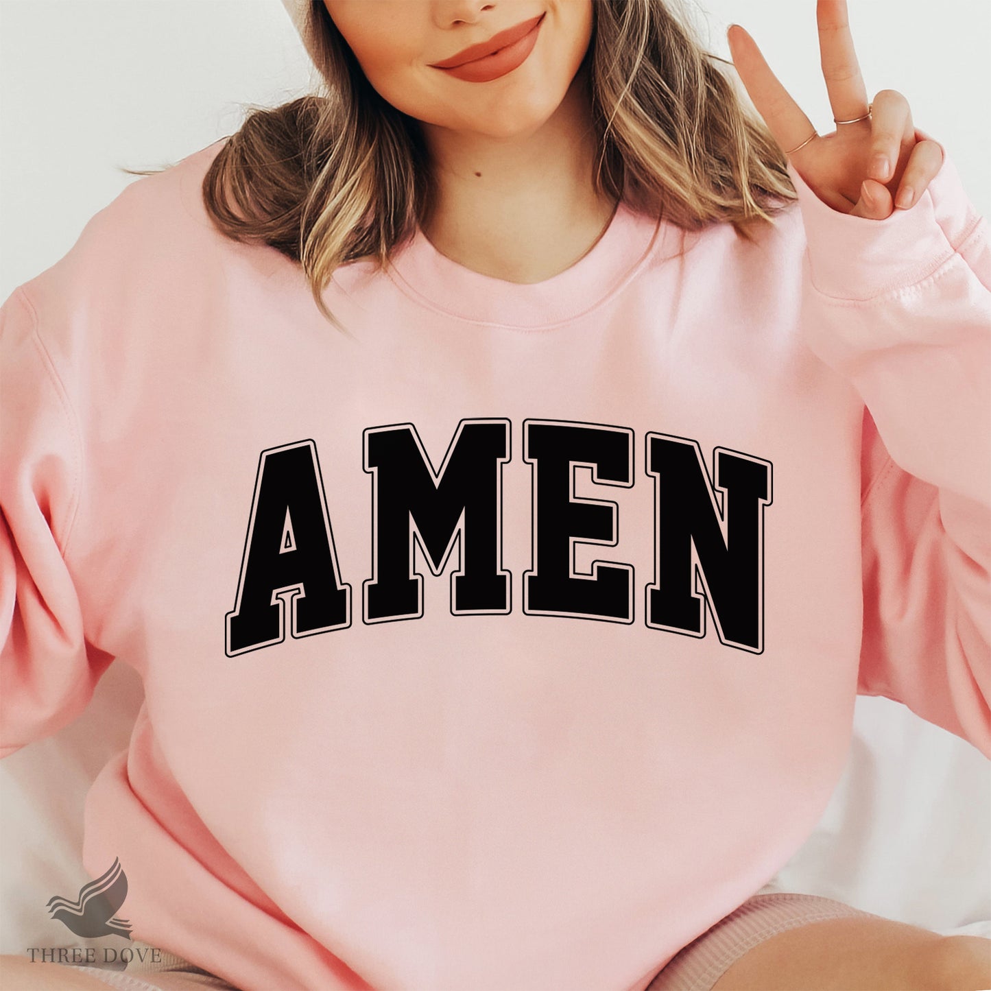 retro amen varsity svg