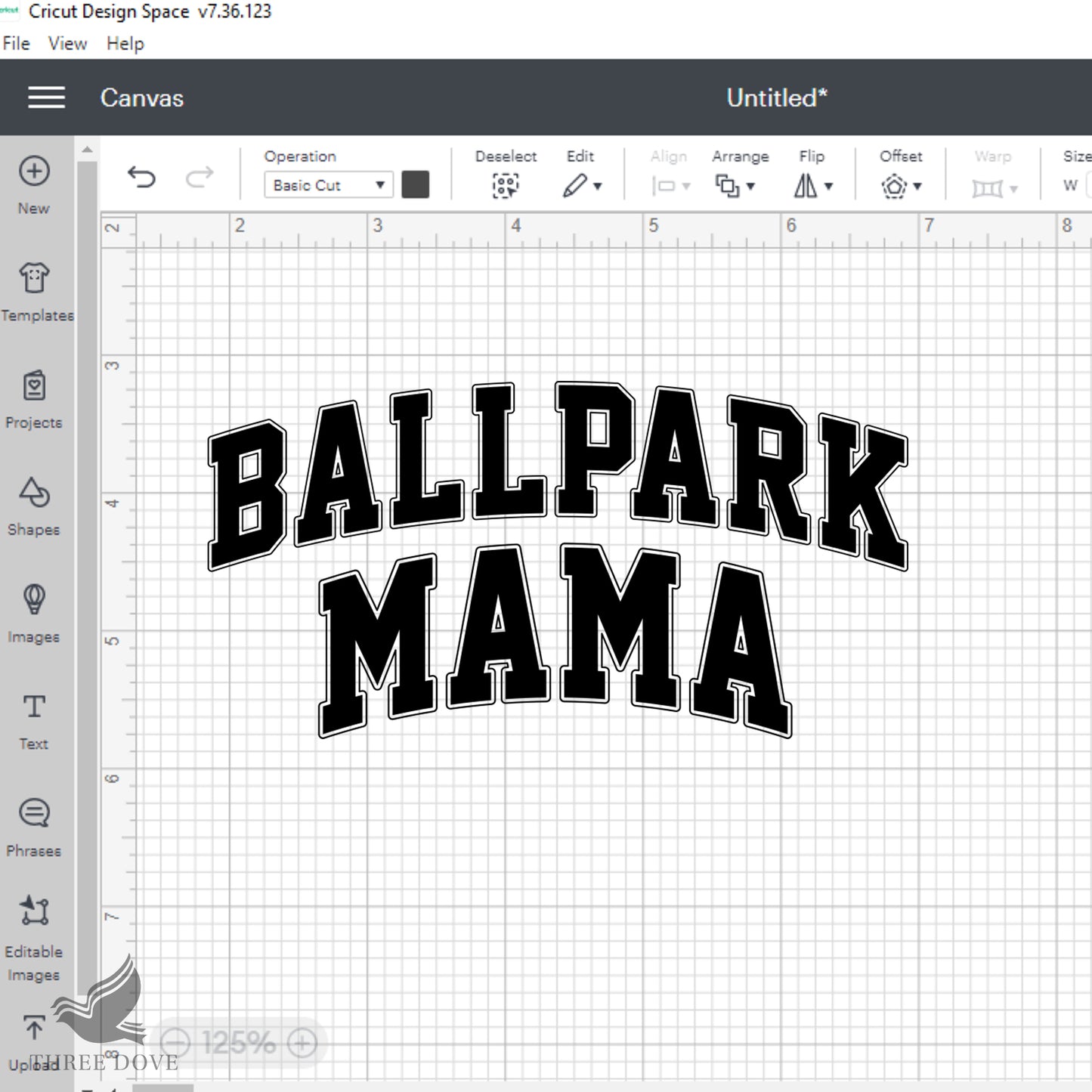 retro ballpark mama varsity svg