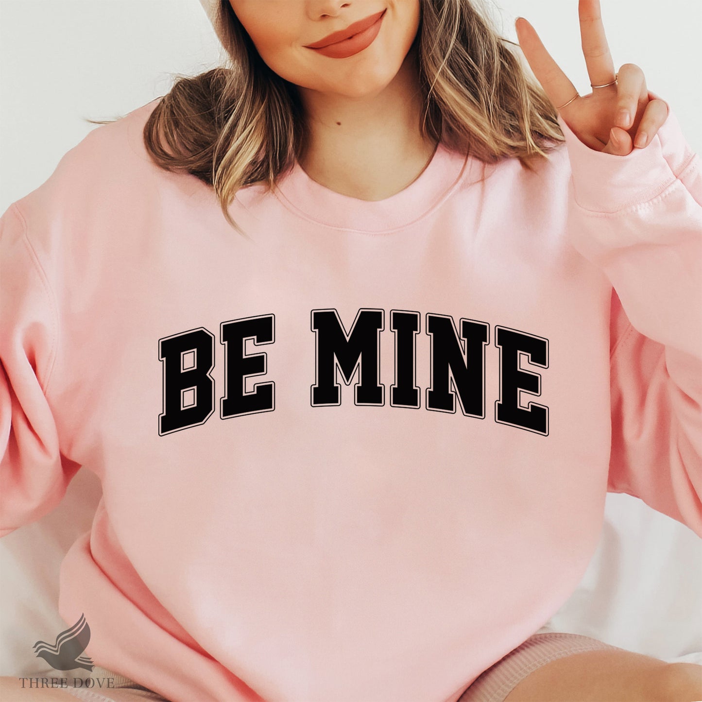 retro be mine varsity svg