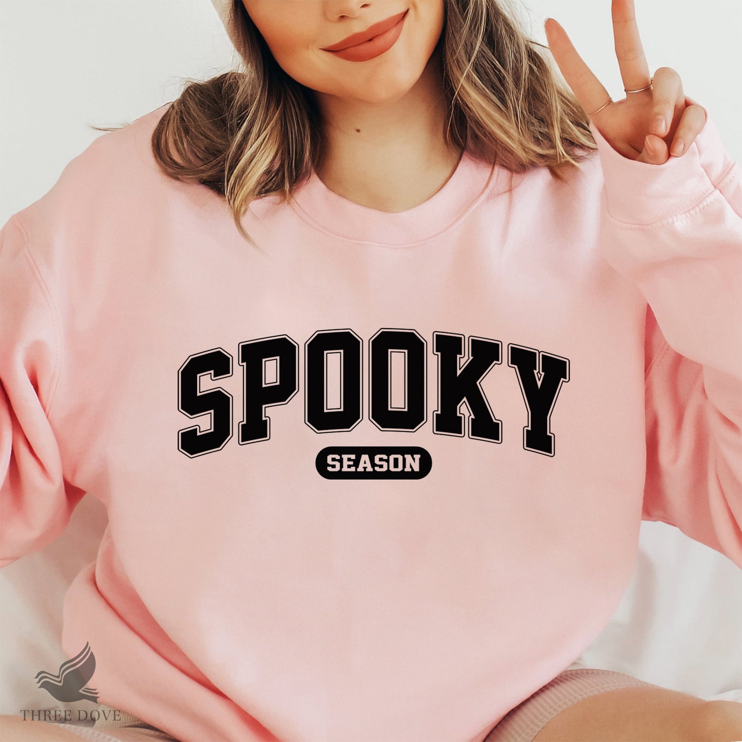 retro spooky season varsity svg