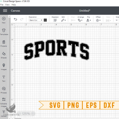 Retro Sports Varsity SVG