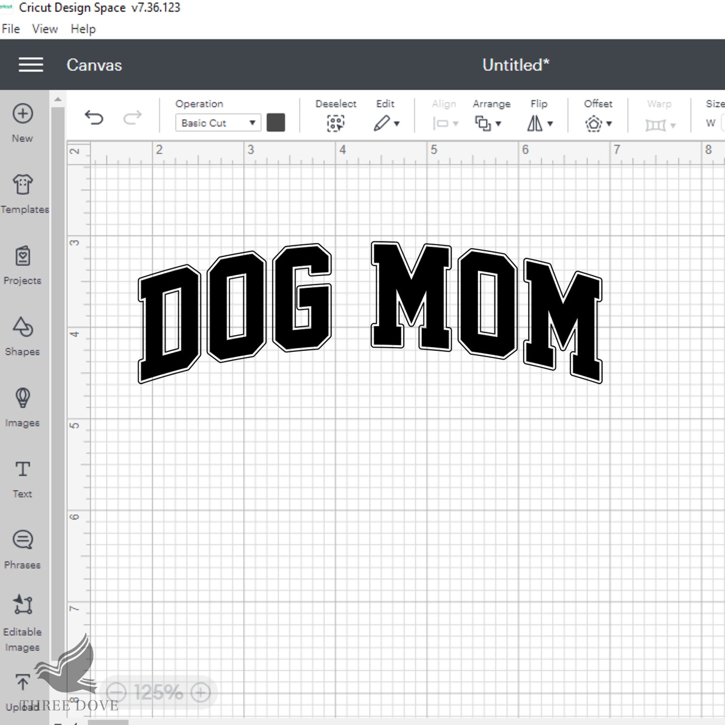 retro dog mom varsity svg