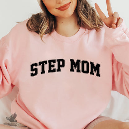 Retro Step Mom Varsity SVG