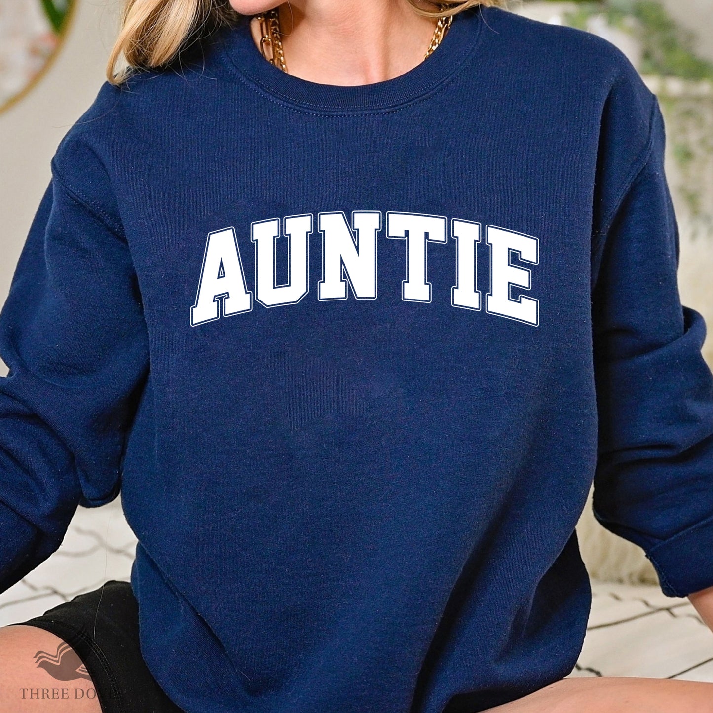 retro auntie varsity svg