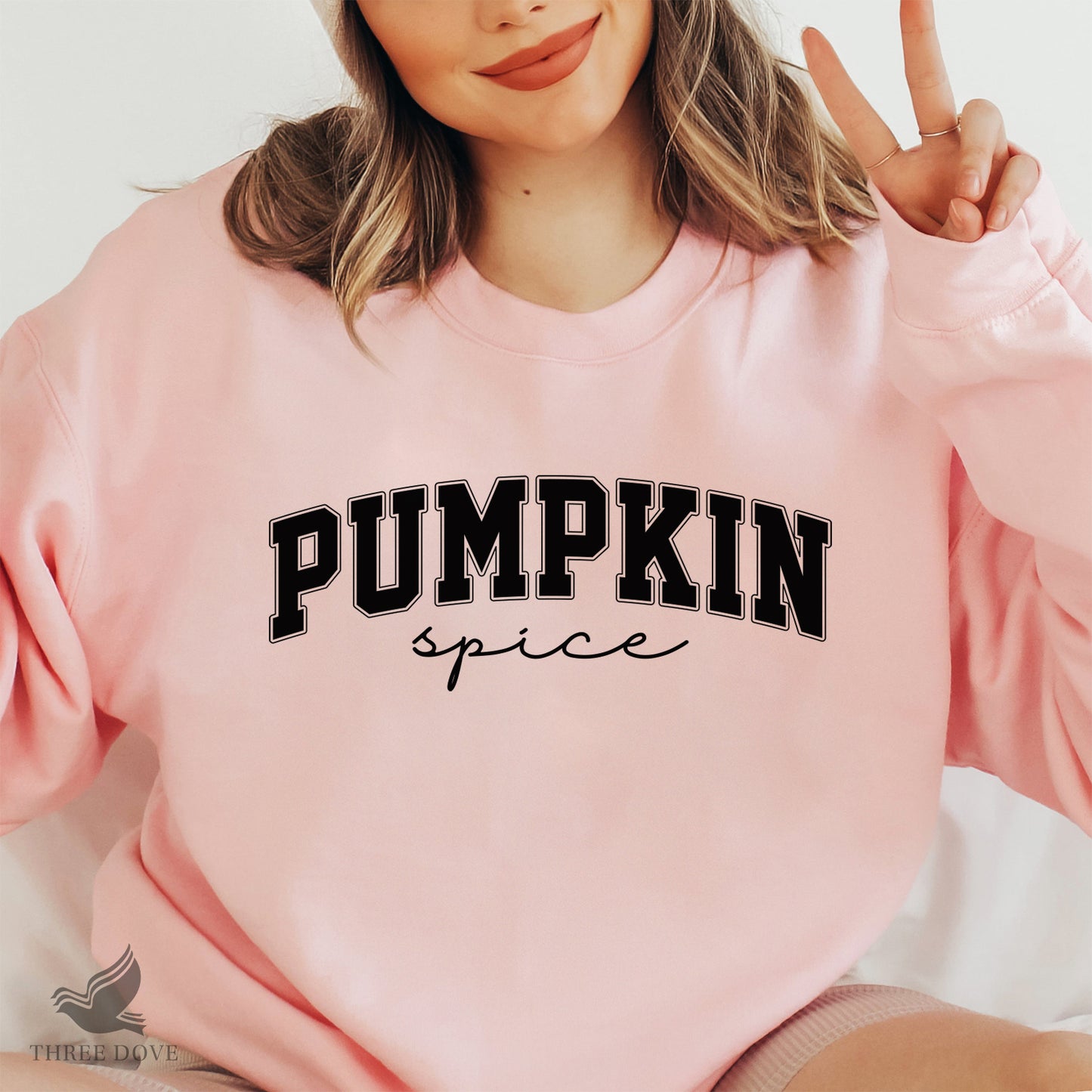 retro pumpkin spice varsity svg