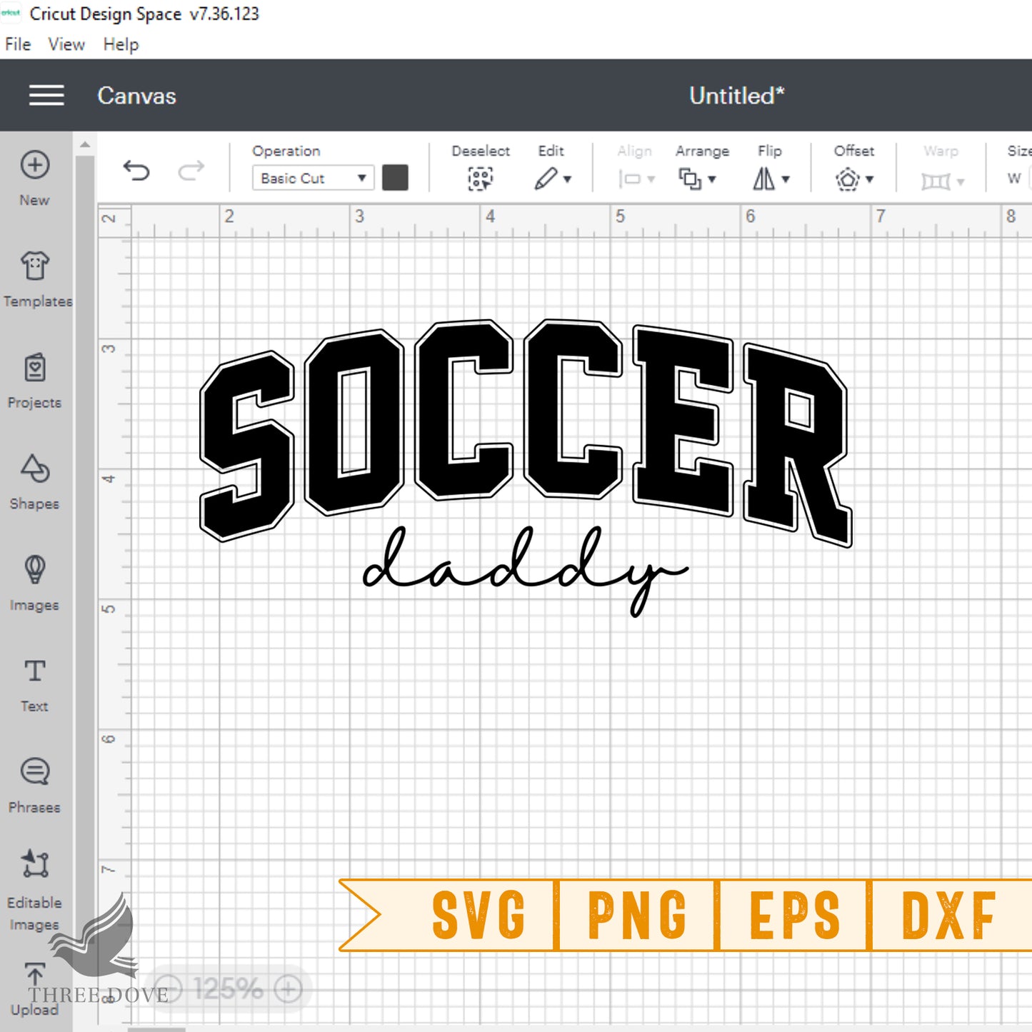 retro soccer daddy varsity svg