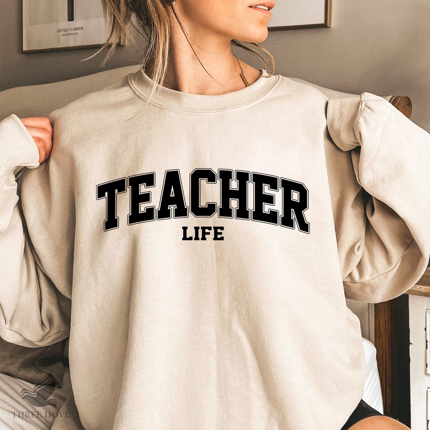 retro teacher life varsity svg