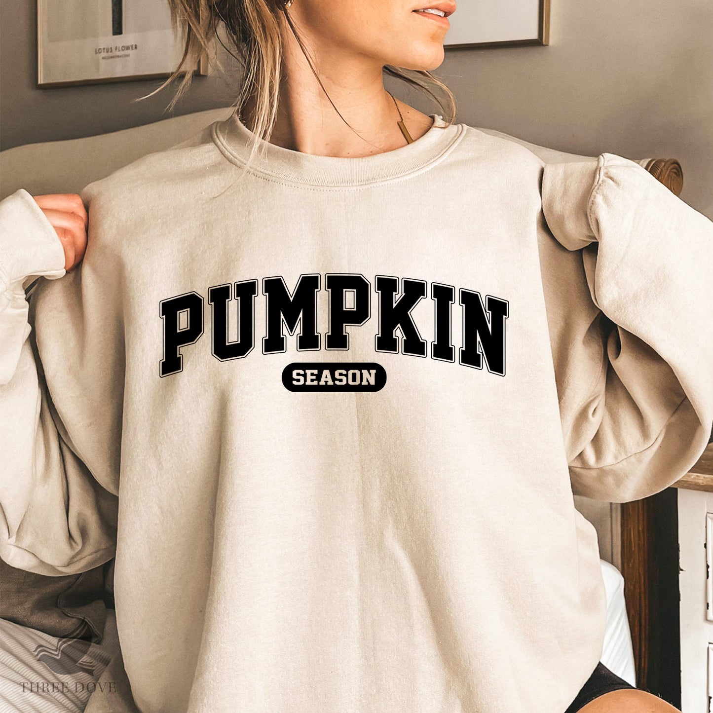 retro pumpkin season varsity svg