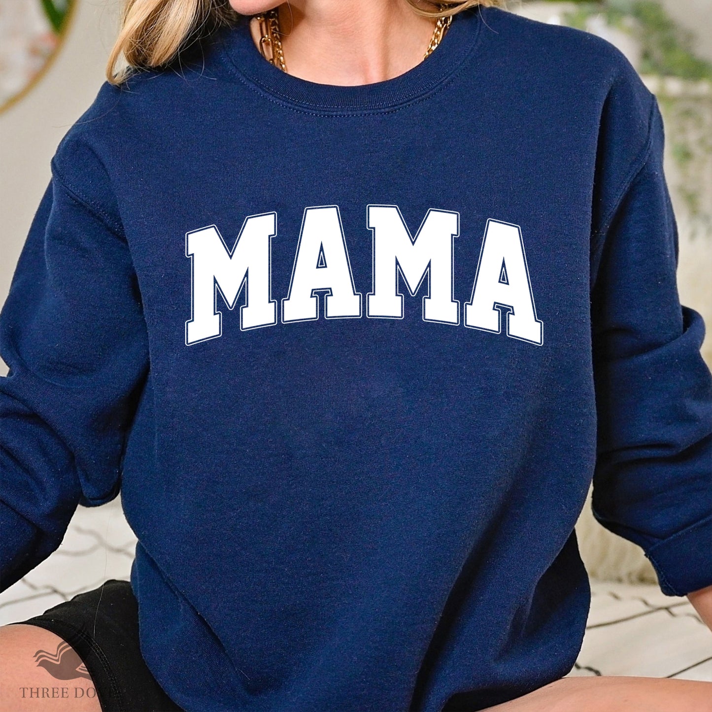 retro mama varsity svg