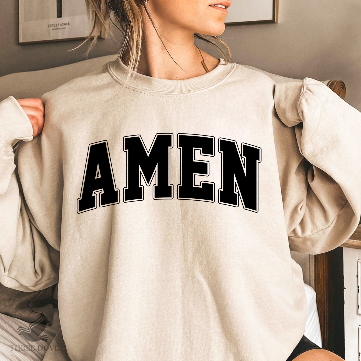 retro amen varsity svg