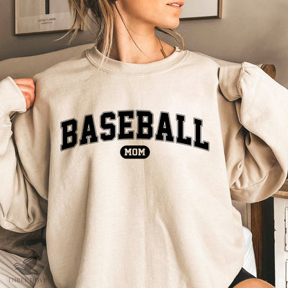 Retro Baseball Mom Varsity SVG