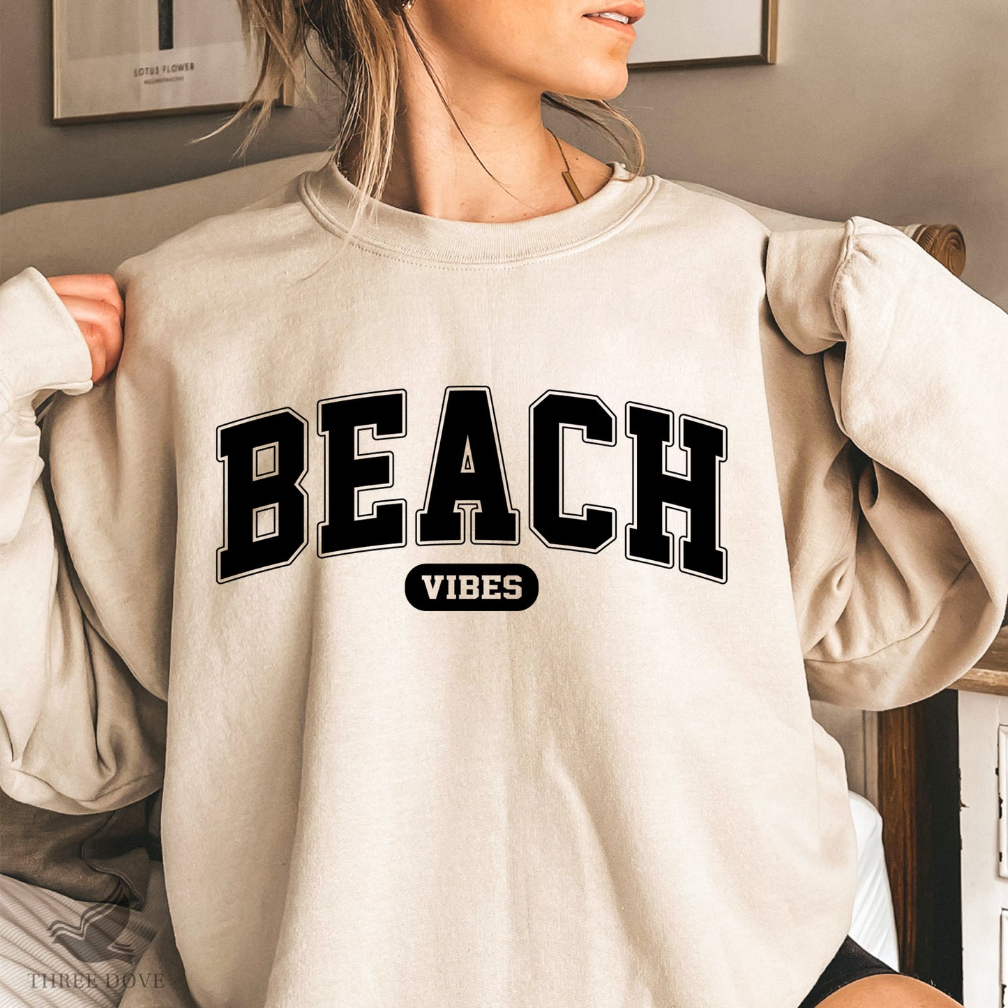 retro beach vibes varsity svg