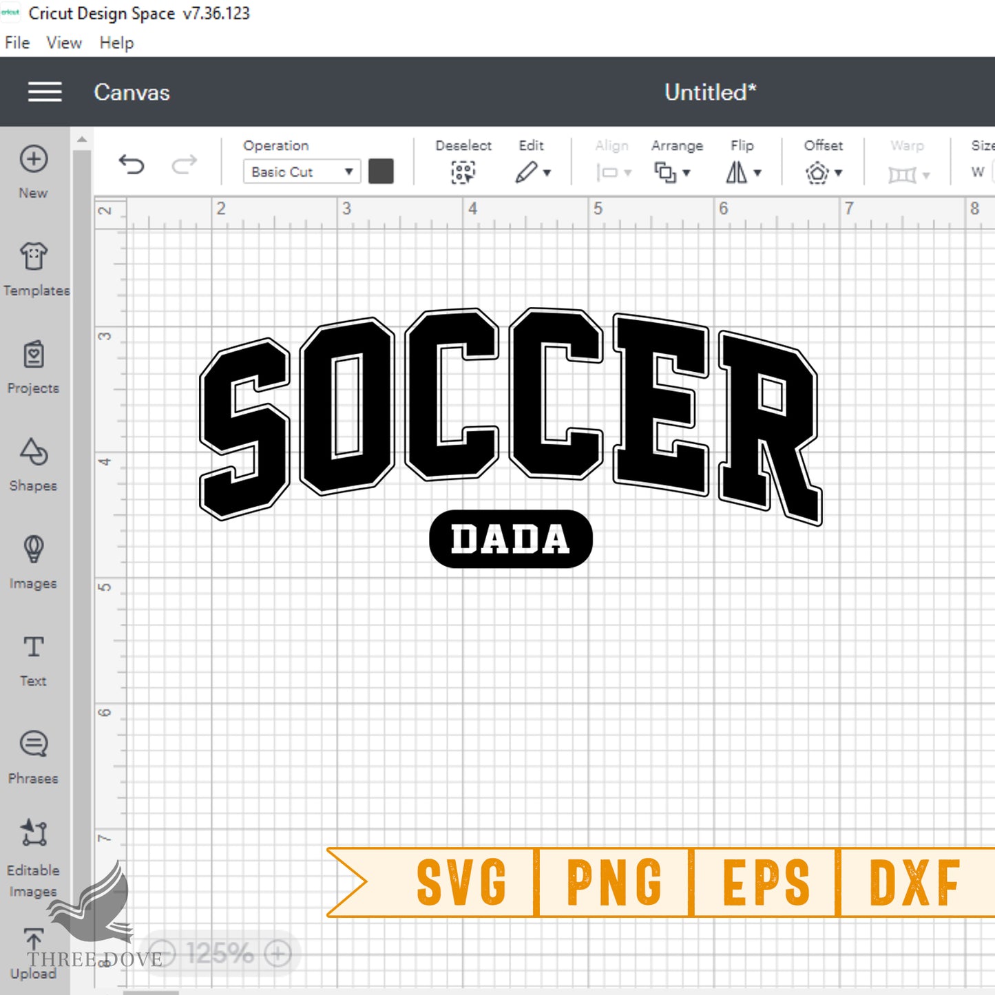 soccer dada varsity svg