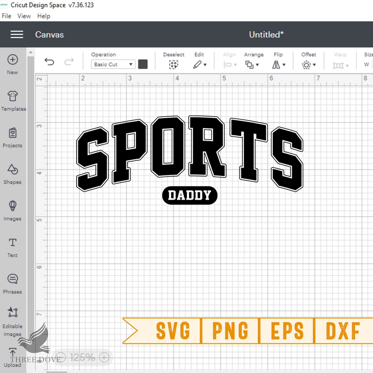 retro sports daddy varsity svg